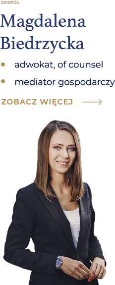 Adwokat Magdalena Biedrzycka